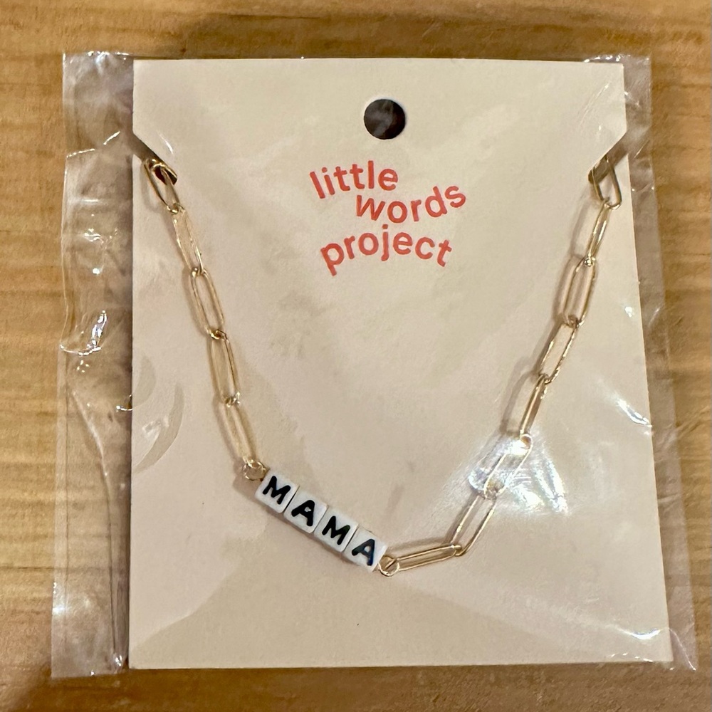 Little Words Project Necklace